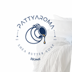 Amber bottle of PattyAroma Home Linen Spray